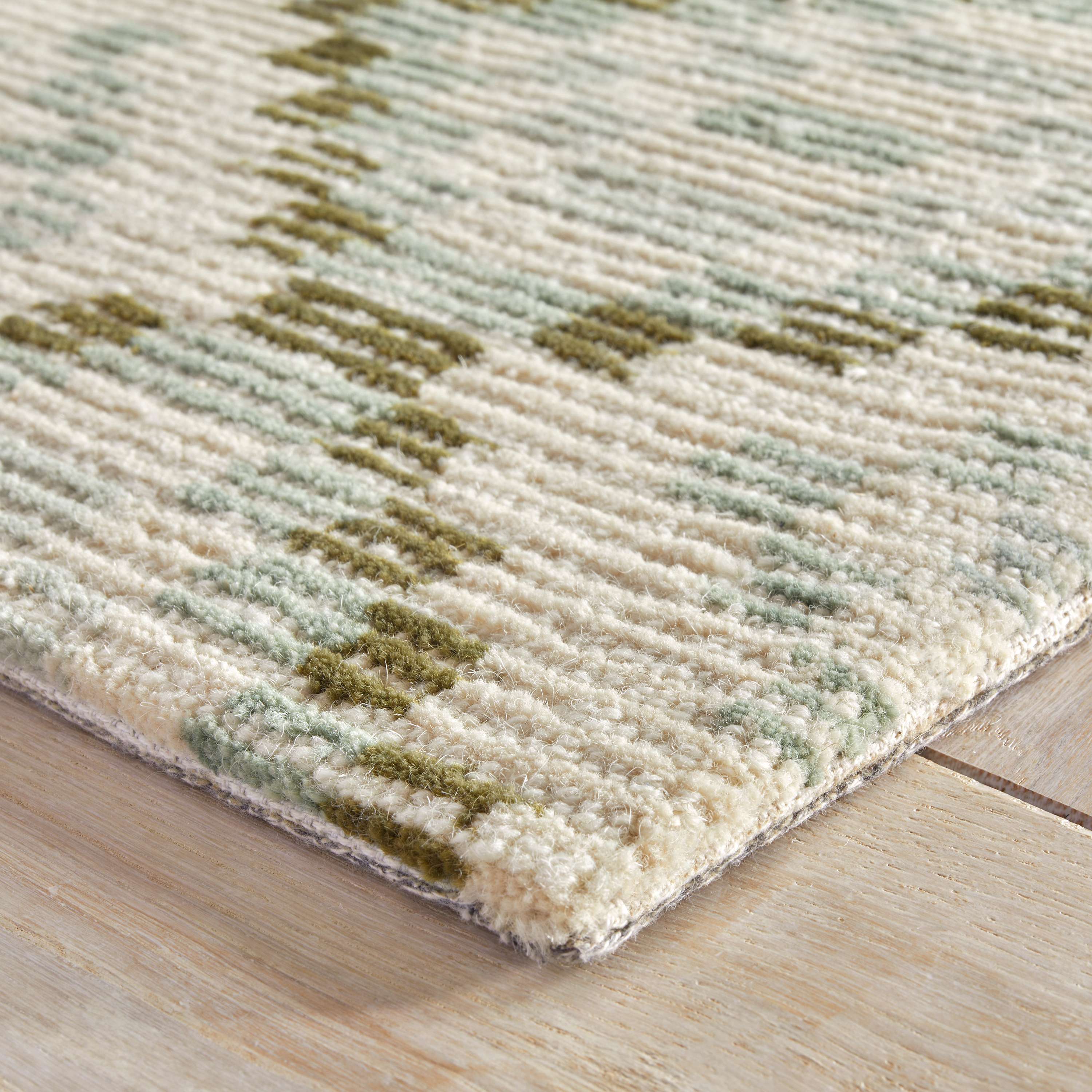 Maine Cottage Diamond Cove Green Hand Tufted Wool Rug - 2' x 3' Rug 