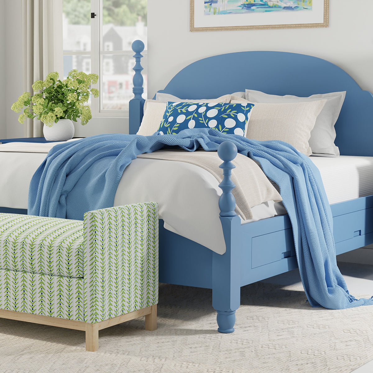 Maine Cottage Eliza Cannonball Bed with Storage | Maine Cottage® 