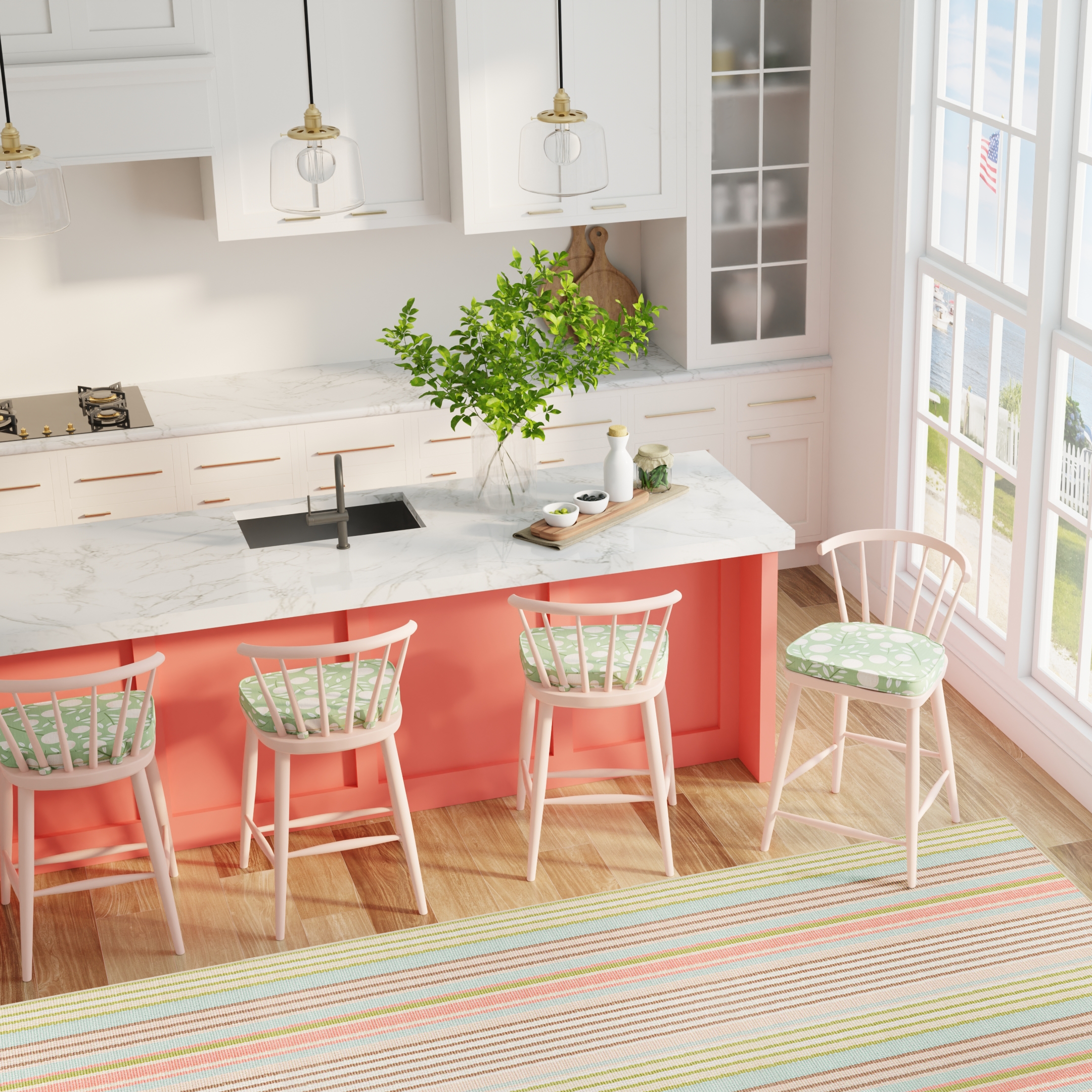 Maine Cottage Judy Stool | Maine Cottage® 