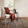 Maine Cottage Kelan Black Handwoven Jute Rug - 2' x 3' Rug 