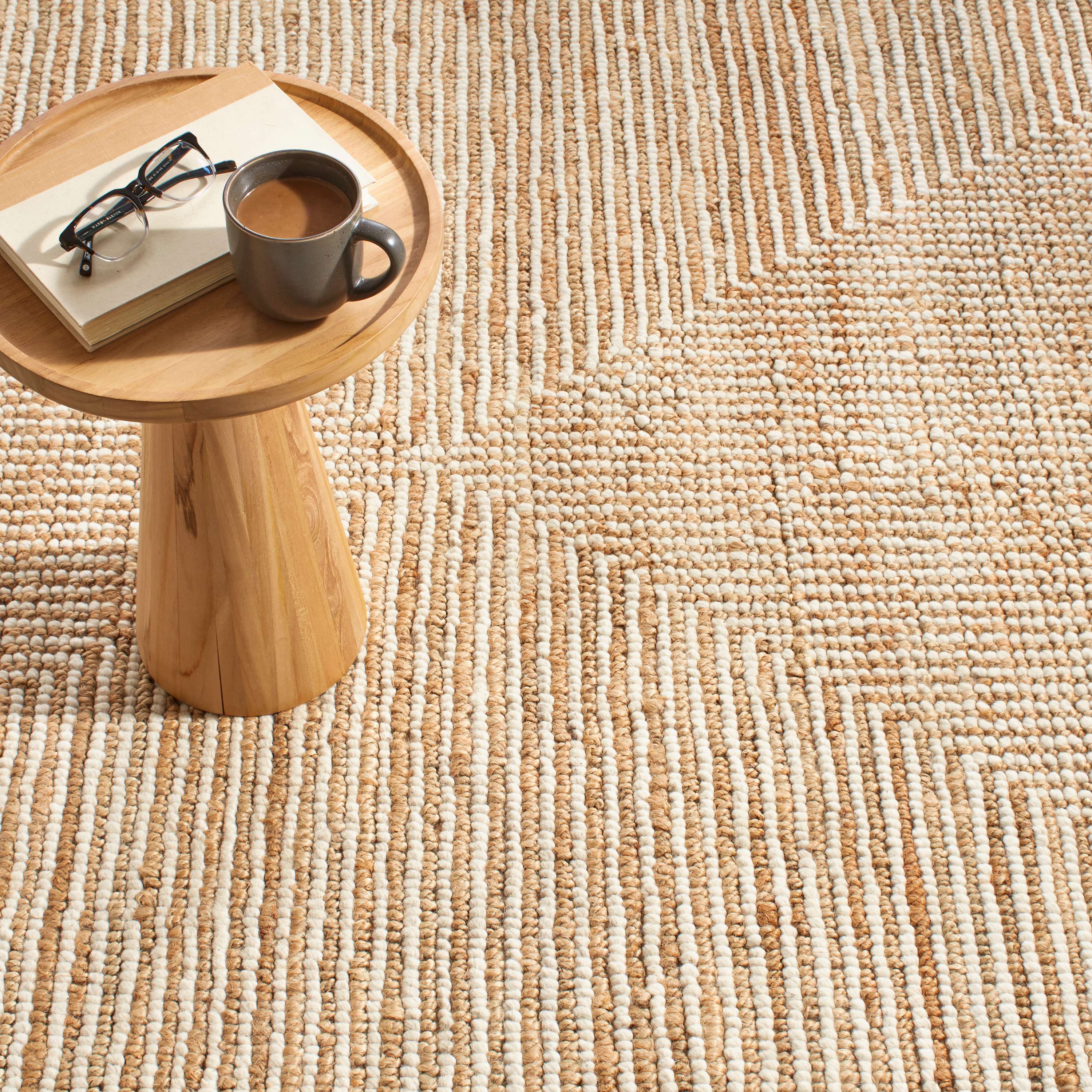 Maine Cottage Kelan Ivory Handwoven Jute Rug - 2' x 3' Rug 
