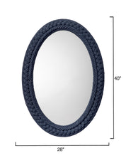 Naval Braided Cotton Rope Mirror