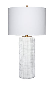 Organic Windowpane Table Lamp