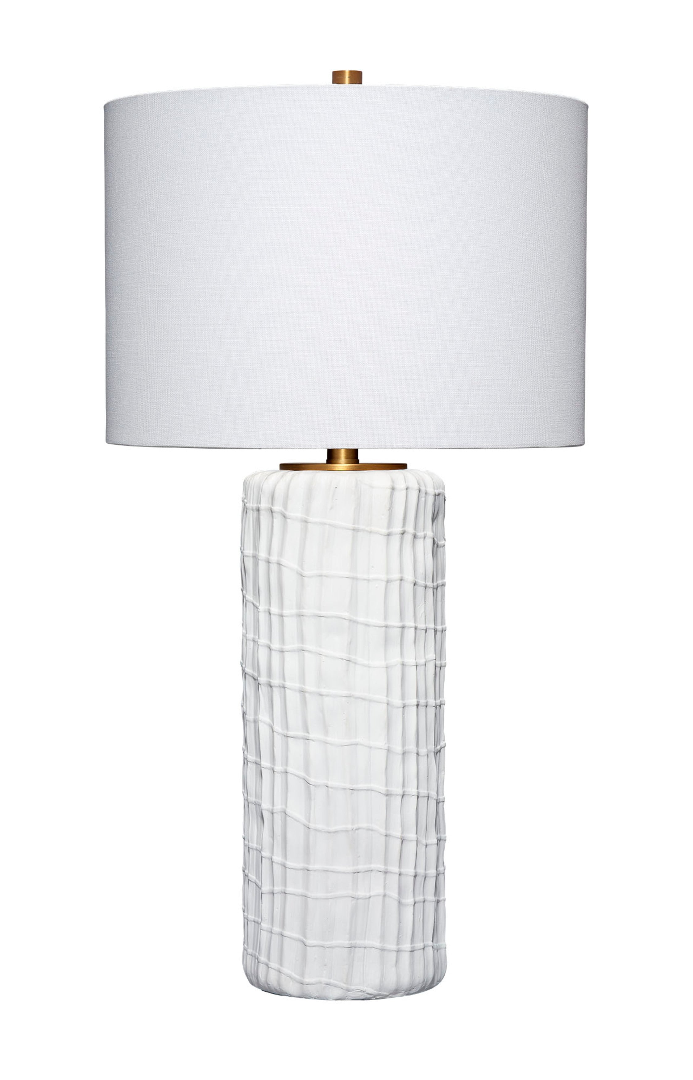 Organic Windowpane Table Lamp
