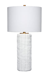 Organic Windowpane Table Lamp