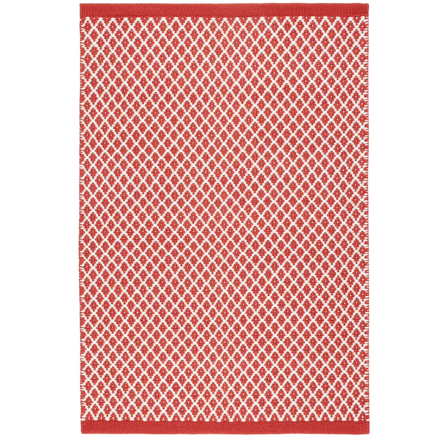 Mainsail Red Handwoven Indoor/Outdoor Rug
