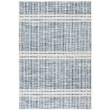 Malta Blue Machine Washable Rug