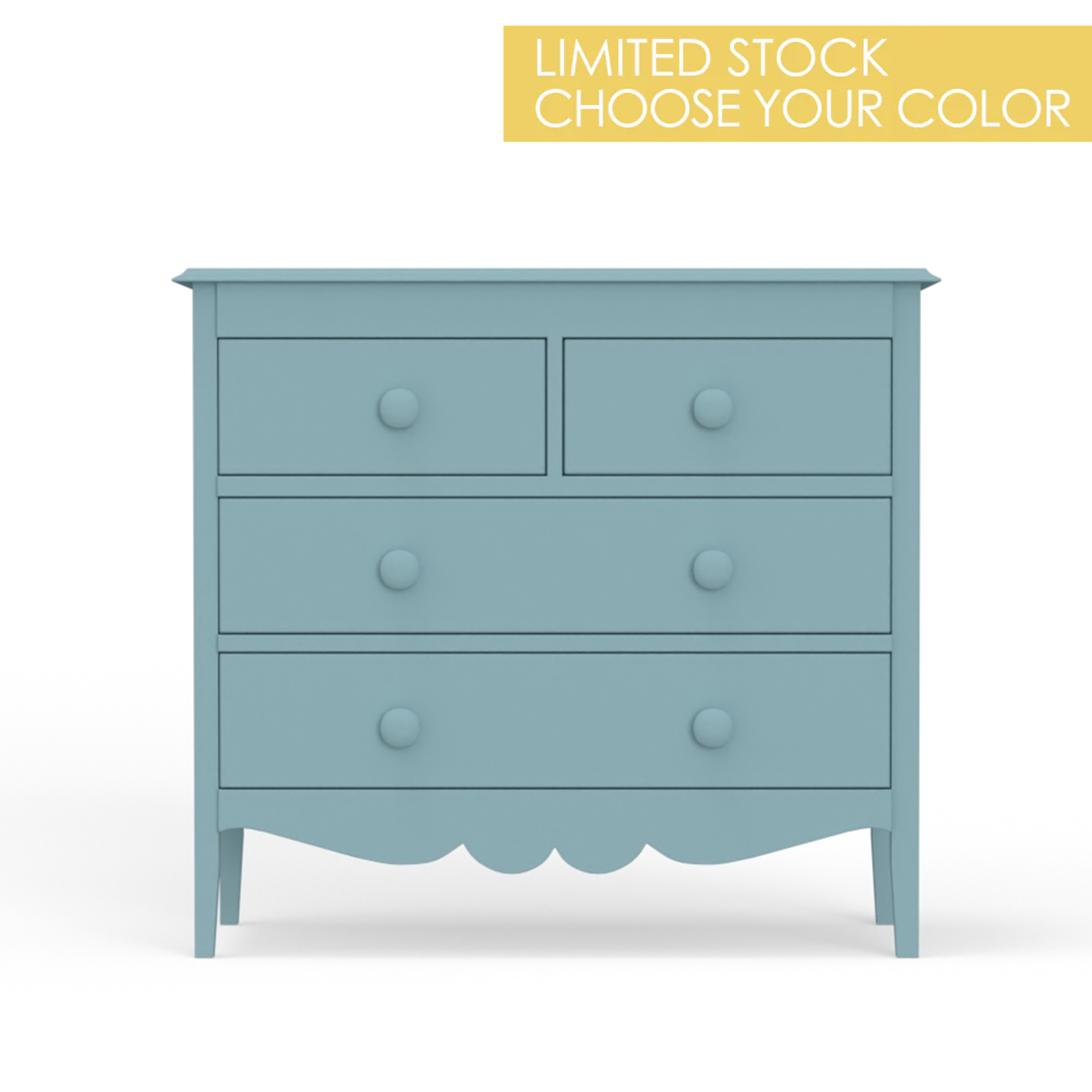 Maine Cottage 4-Drawer Dresser with Stylish Detail | Maine Cottage 