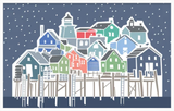 Fishing Harbor Snowy Multi (Grand)