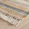 Maine Cottage Ravel Stripe Blue Handwoven Wool Rug - 2' x 3' Rug 
