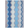 Maine Cottage Safety Net Blue Handwoven Indoor/Outdoor Rug - 2' x 3' Rug 