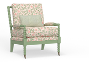 Maine Cottage Tilly Chair | Custom Coastal Armchair | Colorful Occasional Chair 