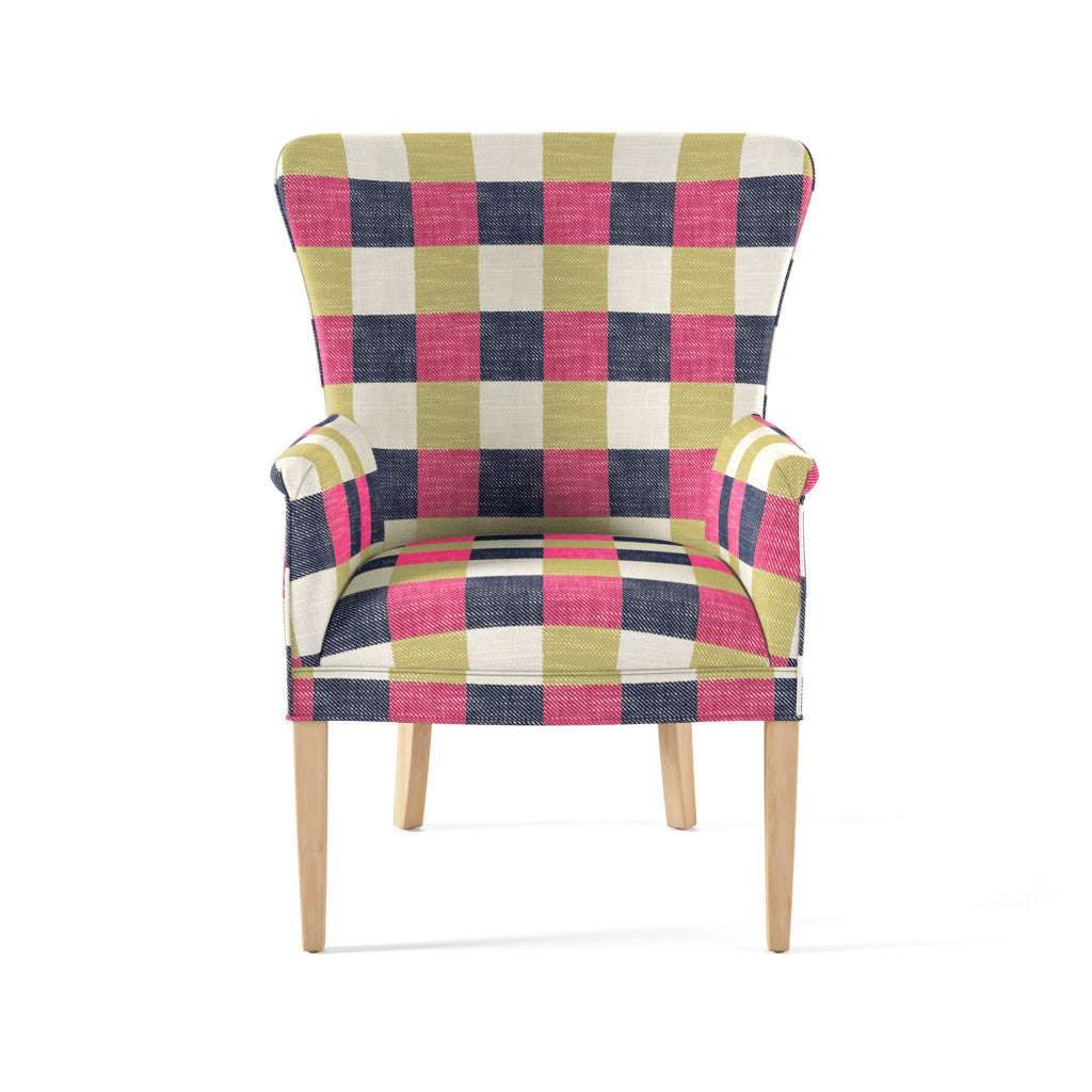 Maine Cottage Checkmate: Berry Bowl Fabric By The Yard | Maine Cottage® 