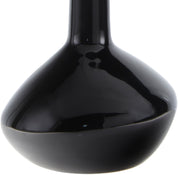 Maine Cottage Droplet Oblong Black Ceramic Table Lamp with Scallop Shade | Maine Cottage® 