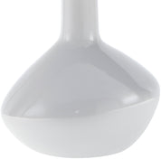 Maine Cottage Droplet Oblong White Ceramic Table Lamp with Scallop Shade | Maine Cottage® 