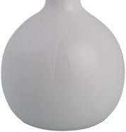 Maine Cottage Droplet Oval White Ceramic Table Lamp with Scallop Shade | Maine Cottage® 