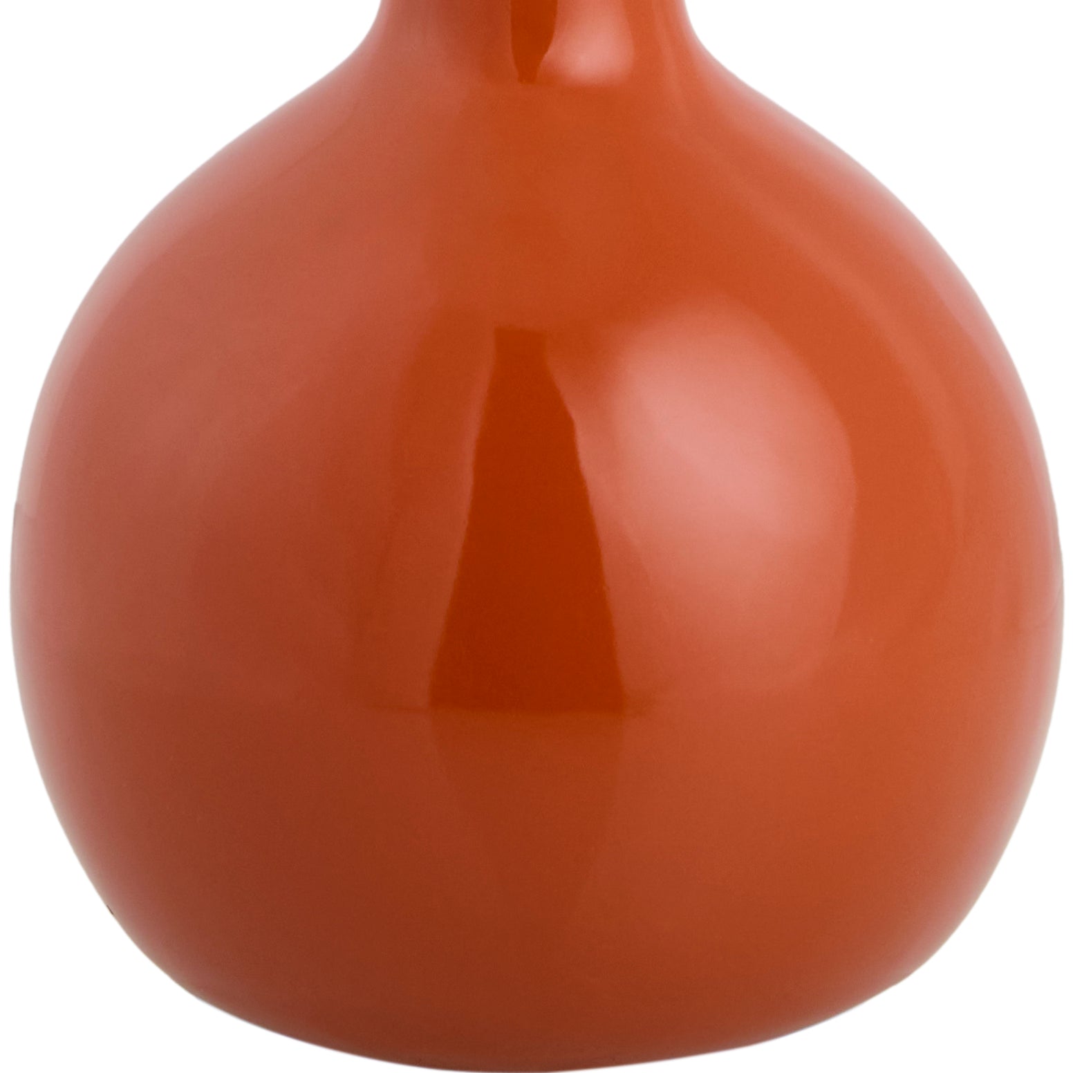 Maine Cottage Droplet Oval Red Ceramic Table Lamp with Scallop Shade | Maine Cottage® 