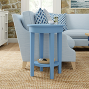 Maine Cottage Charlie Round Side Table by Maine Cottage | Where Color Lives 