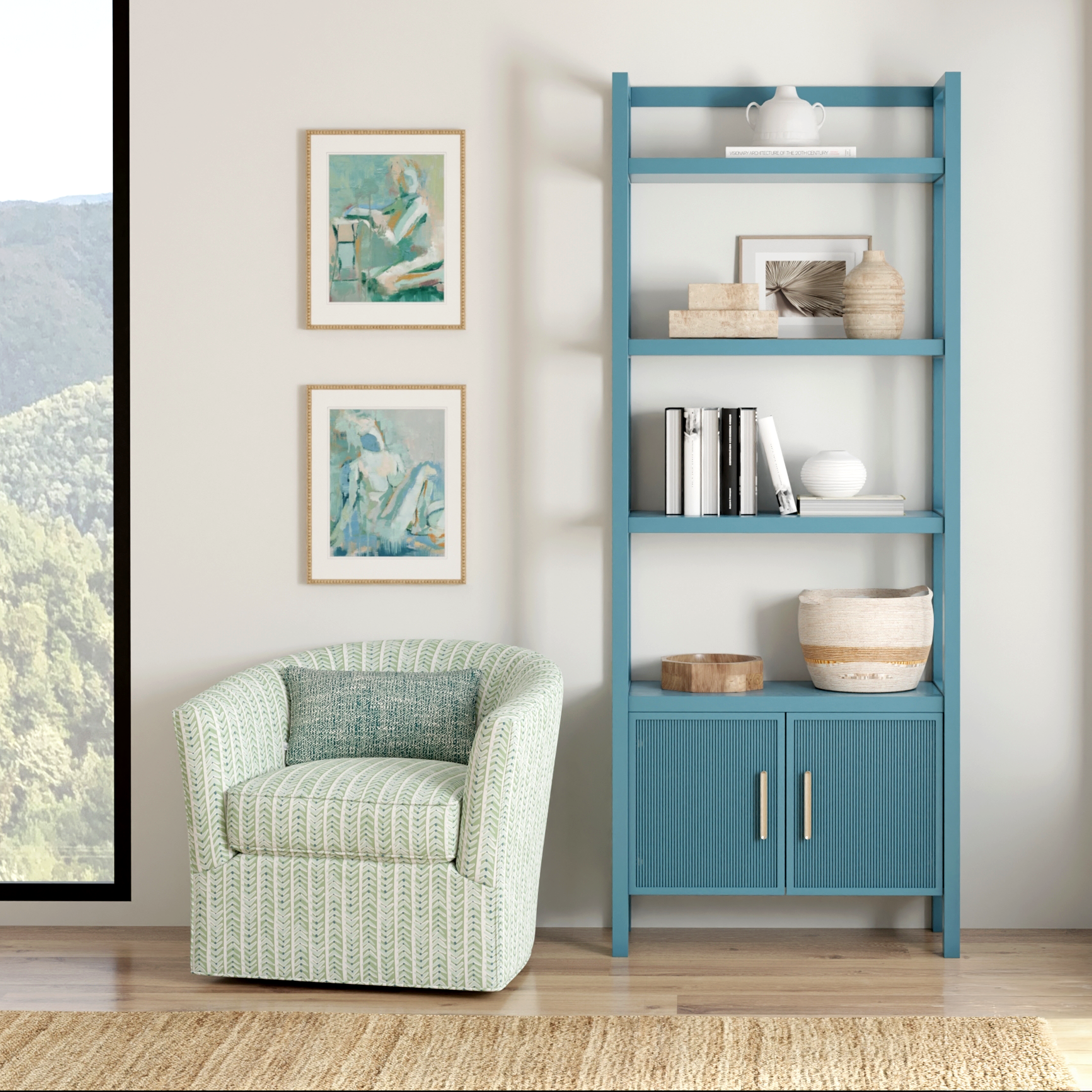 Claire Etagere - Painted
