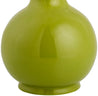 Maine Cottage Droplet Round Green Ceramic Table Lamp with Scallop Shade | Maine Cottage® 