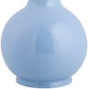 Maine Cottage Droplet Round Light Blue Ceramic Table Lamp with Scallop Shade | Maine Cottage® 