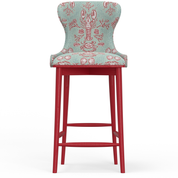 Dolly Upholstered Bar Stool - Painted