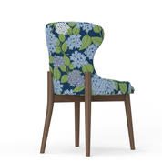 Dolly Upholstered Chair - Natural Wood