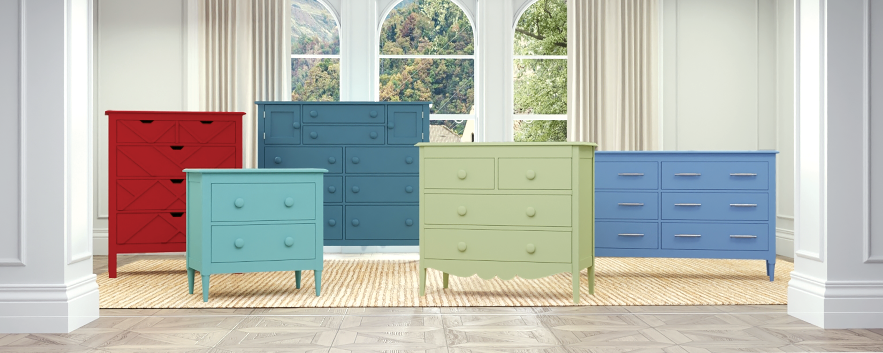 safari painted dresser