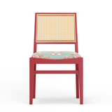 Ginger Chair with Upholstered Seat - Painted