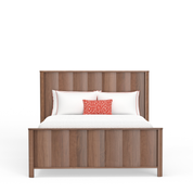 Maggie Bed - Natural Wood - King