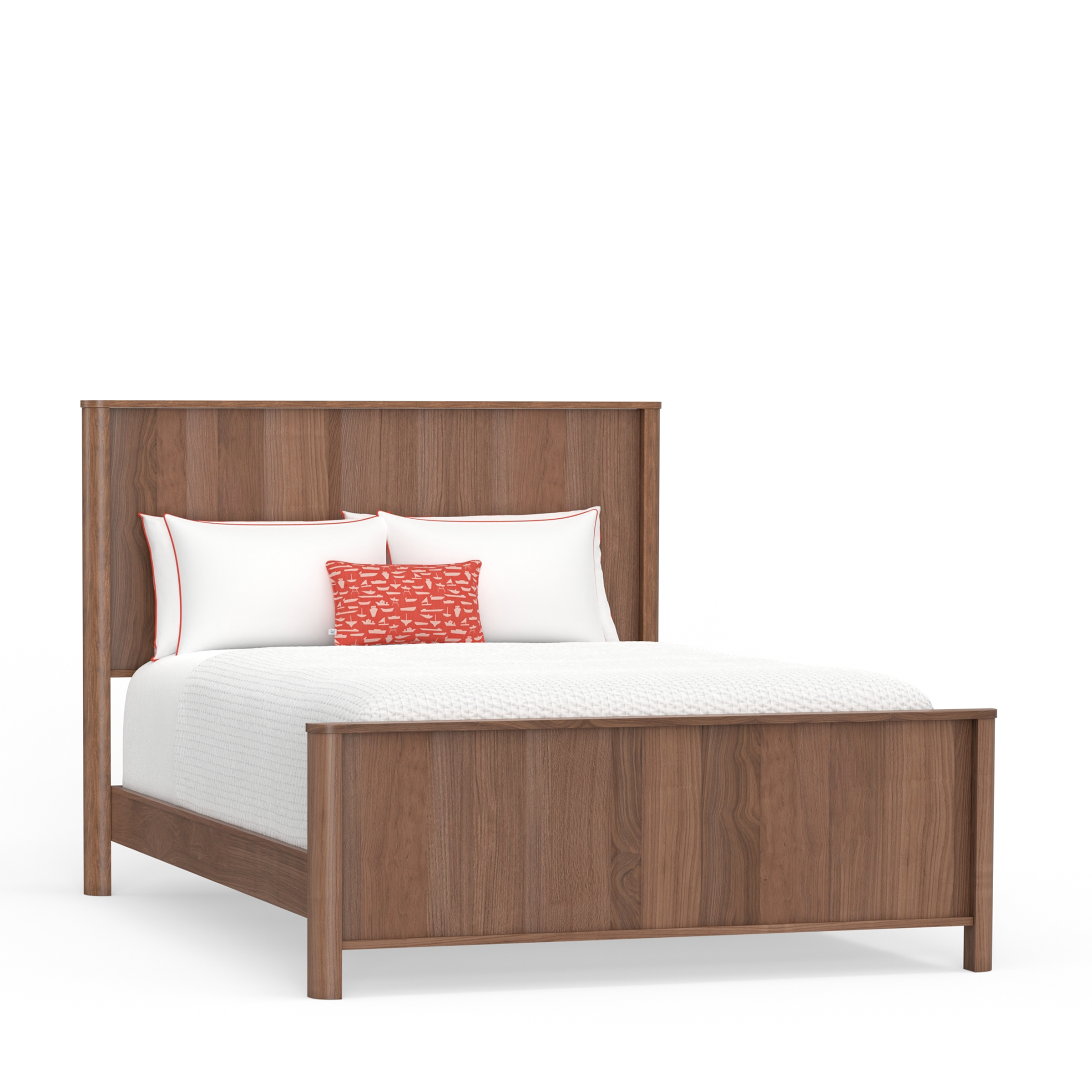 Maggie Bed - Natural Wood - King
