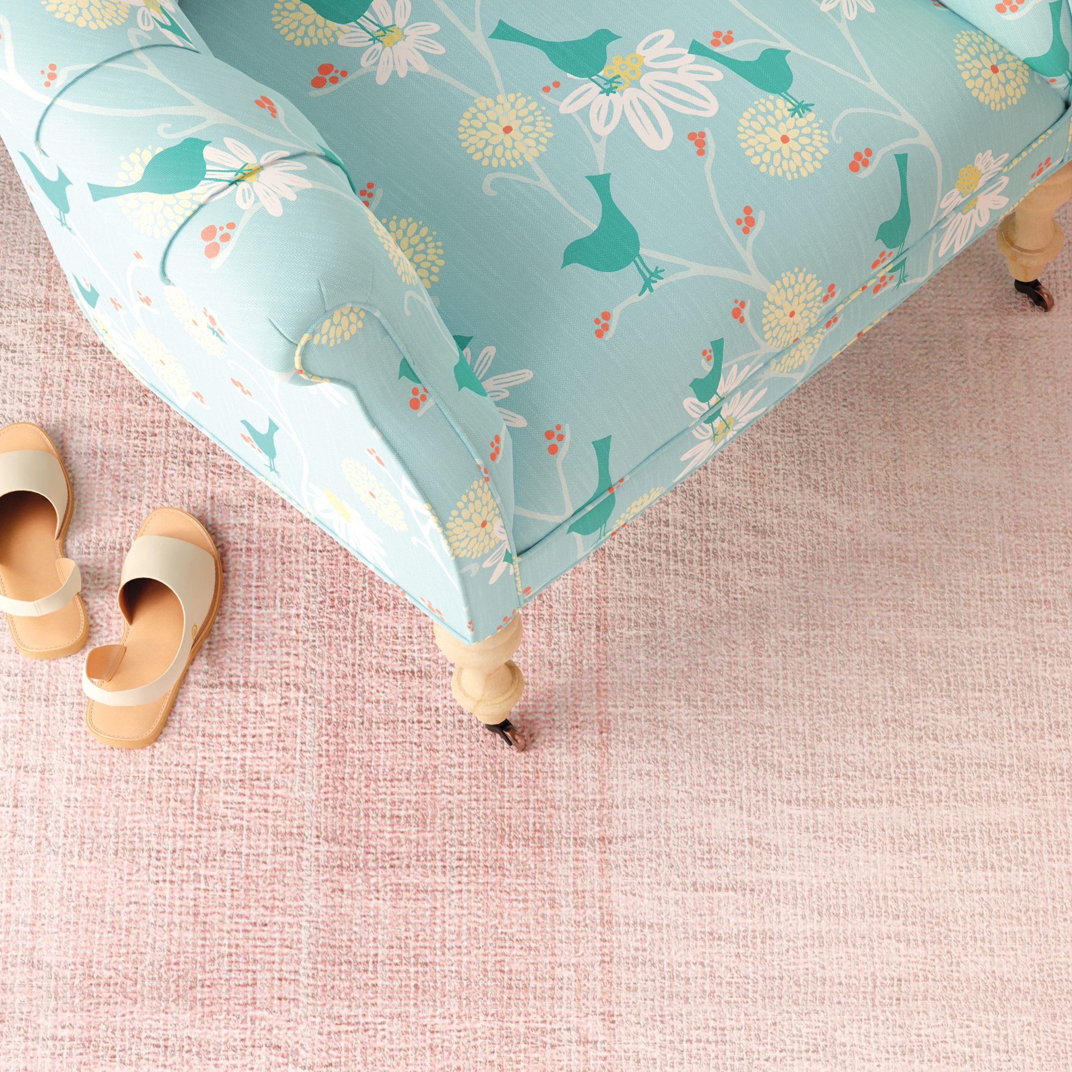 Maine Cottage Pandora Loom Knotted Rug - Pink | Maine Cottage¨ 