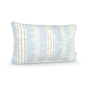 Decorative Lumbar Pillow in Laguna: Pear