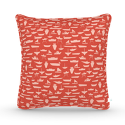 Decorative Throw Pillow in Boats By The Yard: Gladiola