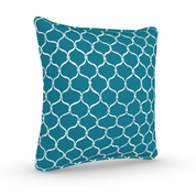 Decorative Throw Pillow in Cast-A-Net: Lagoon