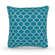 Decorative Throw Pillow in Cast-A-Net: Lagoon