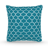 Decorative Throw Pillow in Cast-A-Net: Lagoon