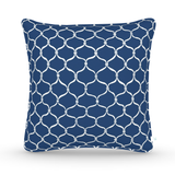 Decorative Throw Pillow in Cast-A-Net: Marine