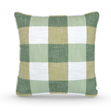 Decorative Throw Pillow in Checkmate: Sour Apple