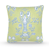 Decorative Throw Pillow in Clambake: Sprout
