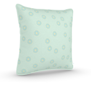 Decorative Throw Pillow in Dilly: Bluebell