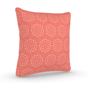 Decorative Throw Pillow in Fireworks: Wild Salmon