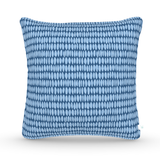 Decorative Throw Pillow in Leaflette: Marine