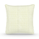 Decorative Throw Pillow in Oxford Stripe: Greenery