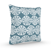 Decorative Throw Pillow in Sea Biscuit: Bluestone