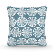 Decorative Throw Pillow in Sea Biscuit: Bluestone