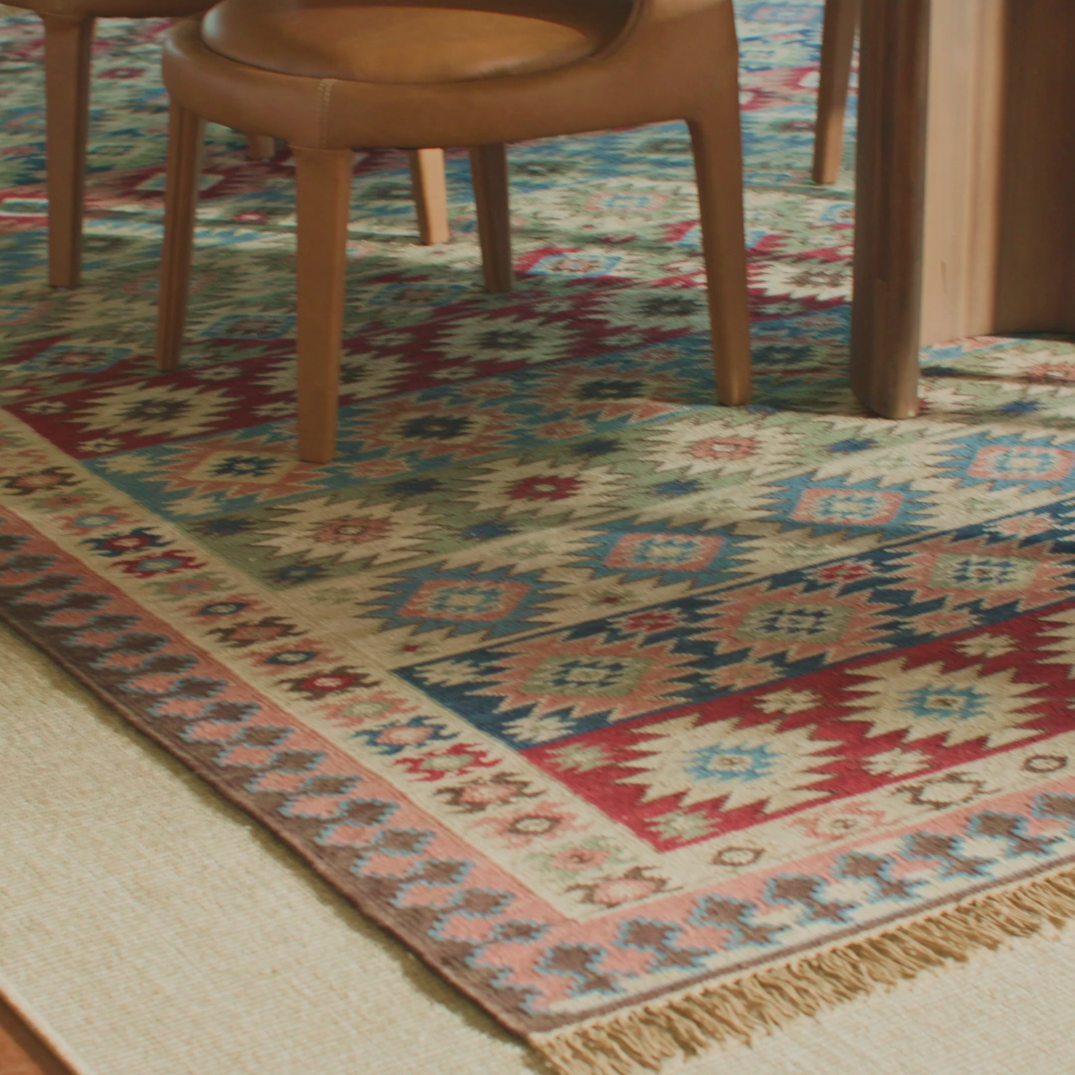 Balsam Kilim Multi Handwoven Wool Rug