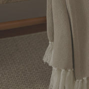 Honeycomb Natural Handwoven Wool Rug