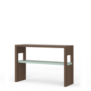 Shelfie 48" Console Table - Natural Wood