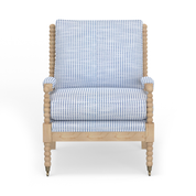 Maine Cottage Tilly Chair | Custom Coastal Armchair | Colorful Occasional Chair 